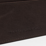 Brown Leather Card Wallet, detail view 1