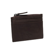 Brown Leather Card Wallet, detail view 4