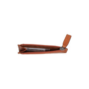 Cognac Leather Card Wallet, detail view 1