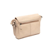 Beige Leather Crossbody Bag Ann, detail view 4