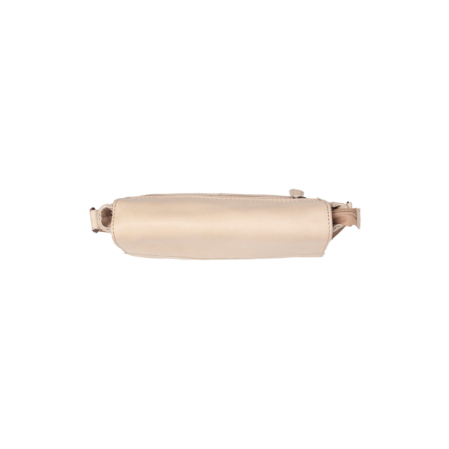 Beige Leather Crossbody Bag Ann, product view 2