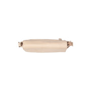 Beige Leather Crossbody Bag Ann, product view 2