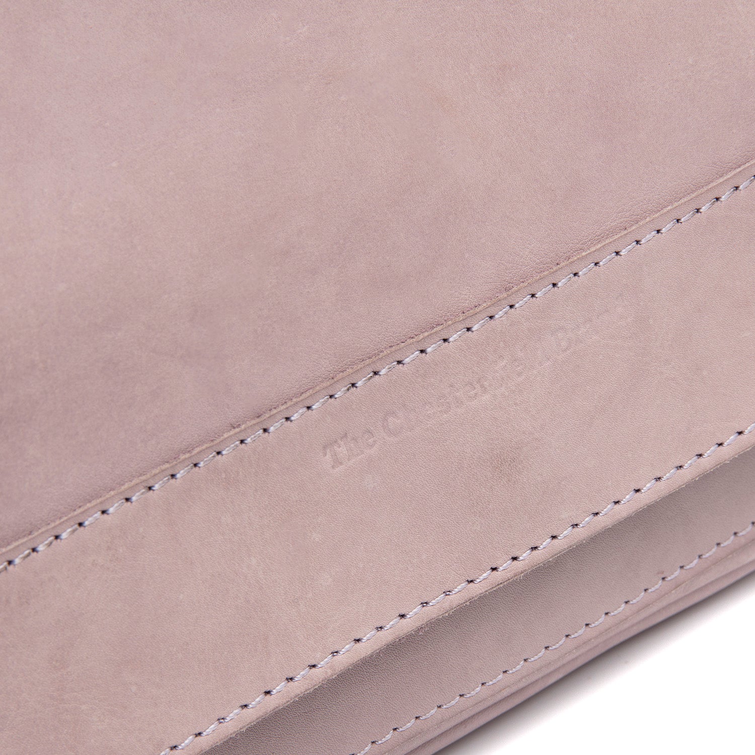 Lavender Lilac Leather Crossbody Bag Ann, detail view 1