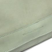 Ocean Green Leather Crossbody Bag Ann, detail view 1