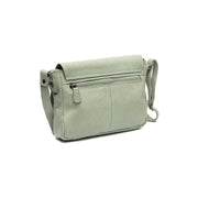 Ocean Green Leather Crossbody Bag Ann, detail view 6