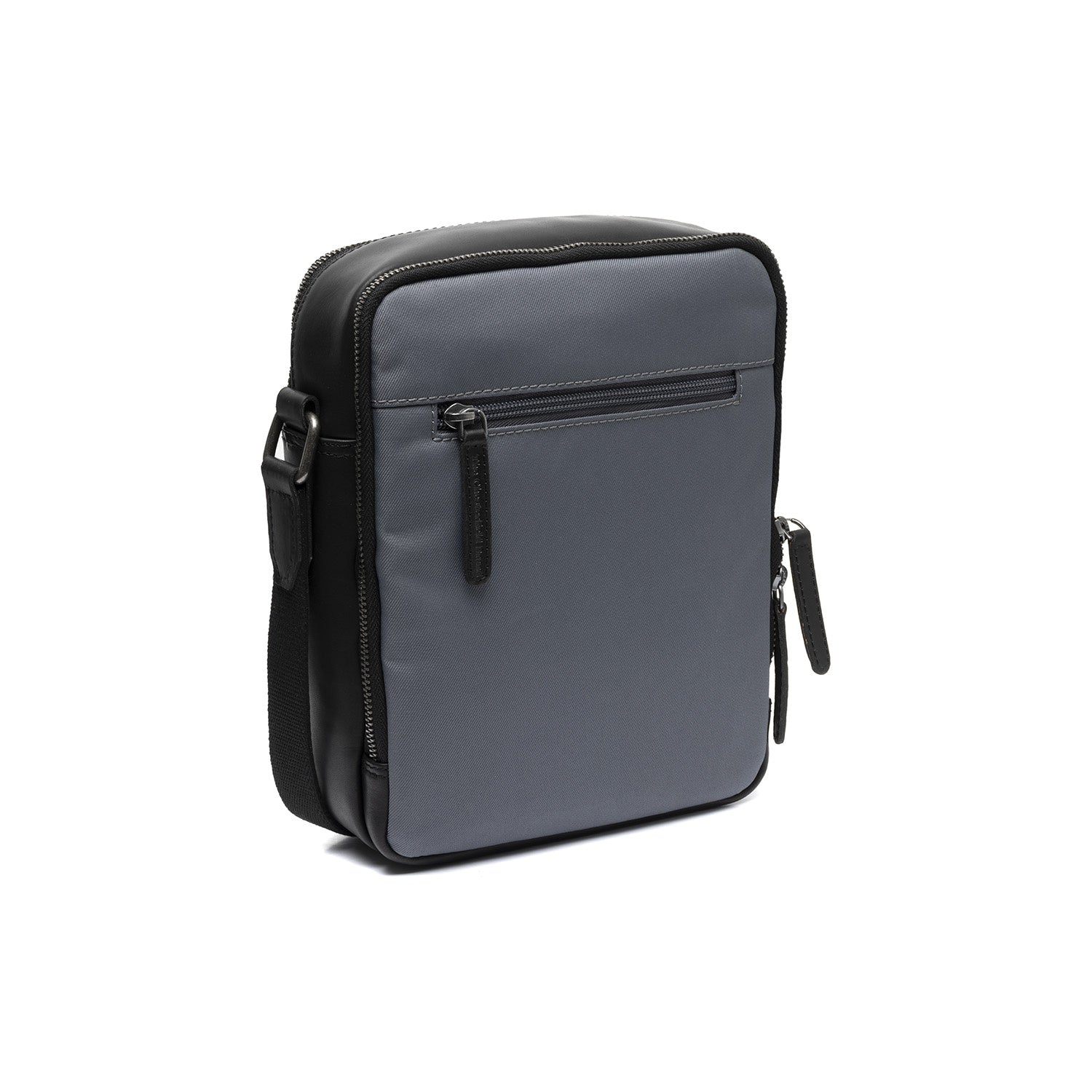 Light Grey Leather Crossbody Bag Arendal, product view 2