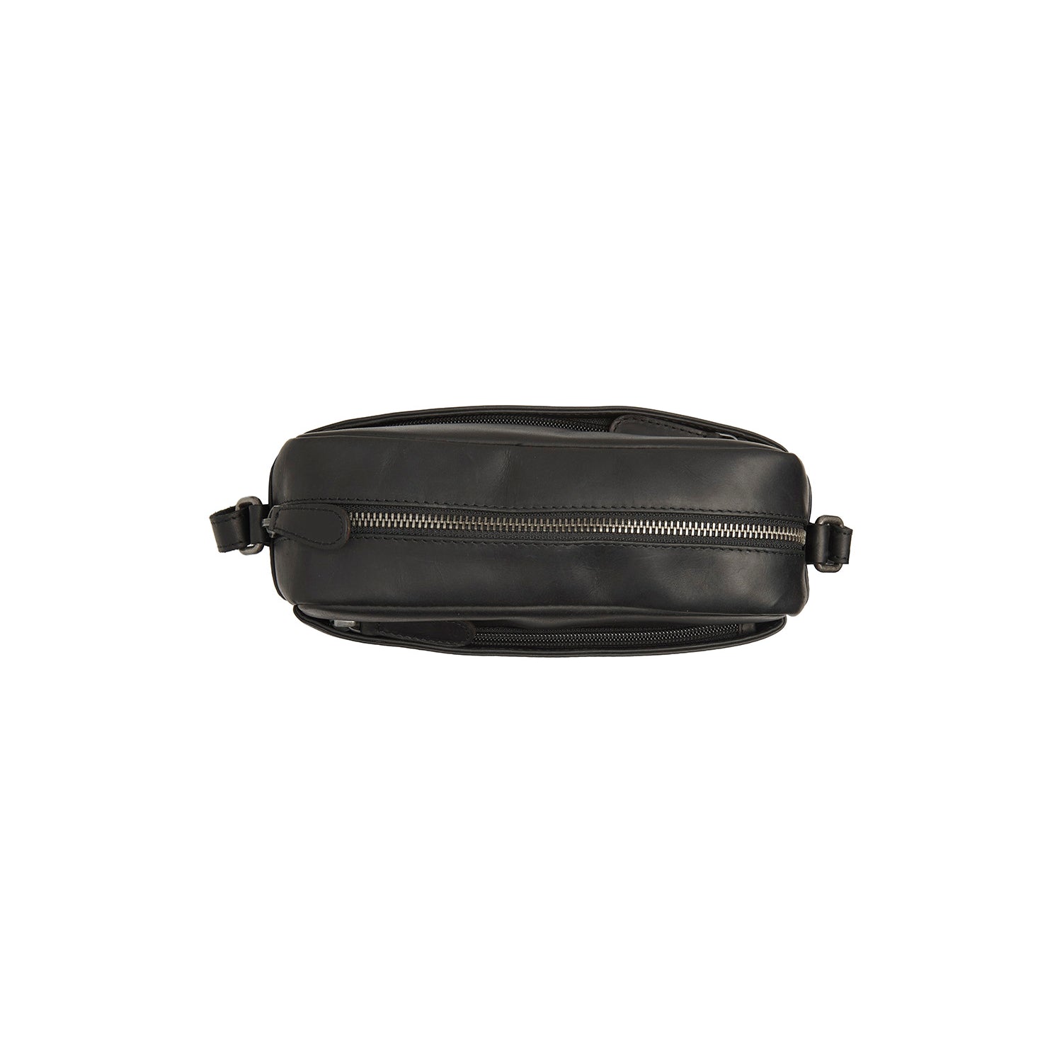 Black Leather Crossbody Bag Arona, product view 3