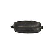 Black Leather Crossbody Bag Arona, product view 3