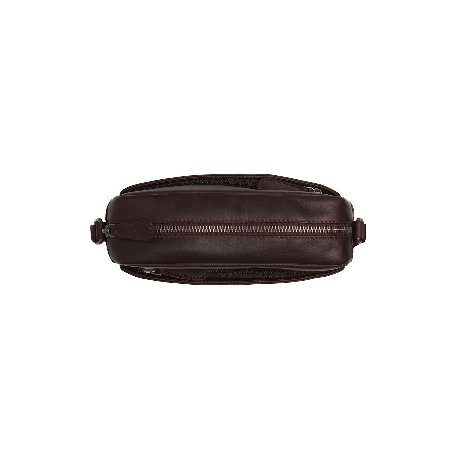 Brown Leather Crossbody Bag Arona, product view 2