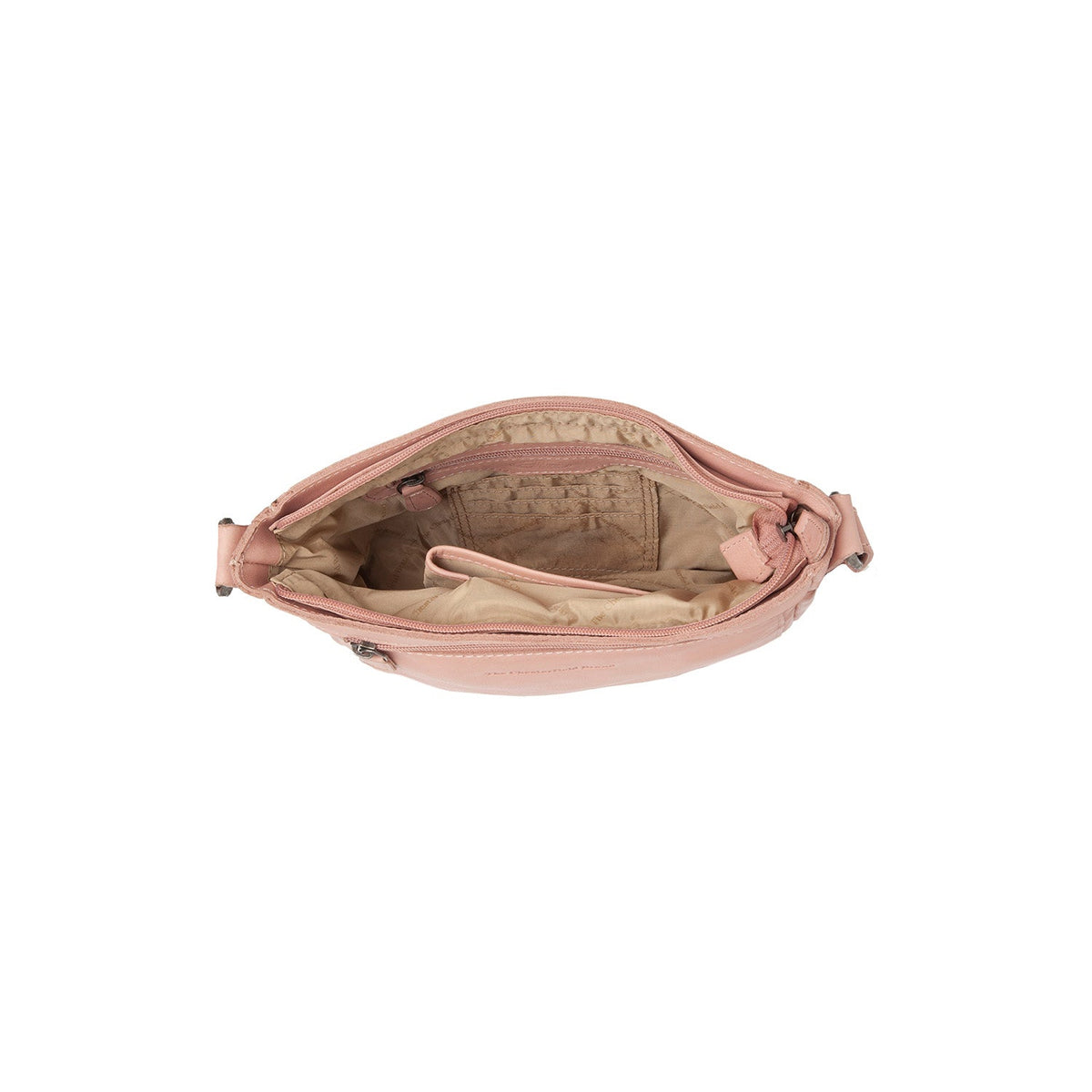 Vintage Rose Leather Crossbody Bag Aston, detail view 1