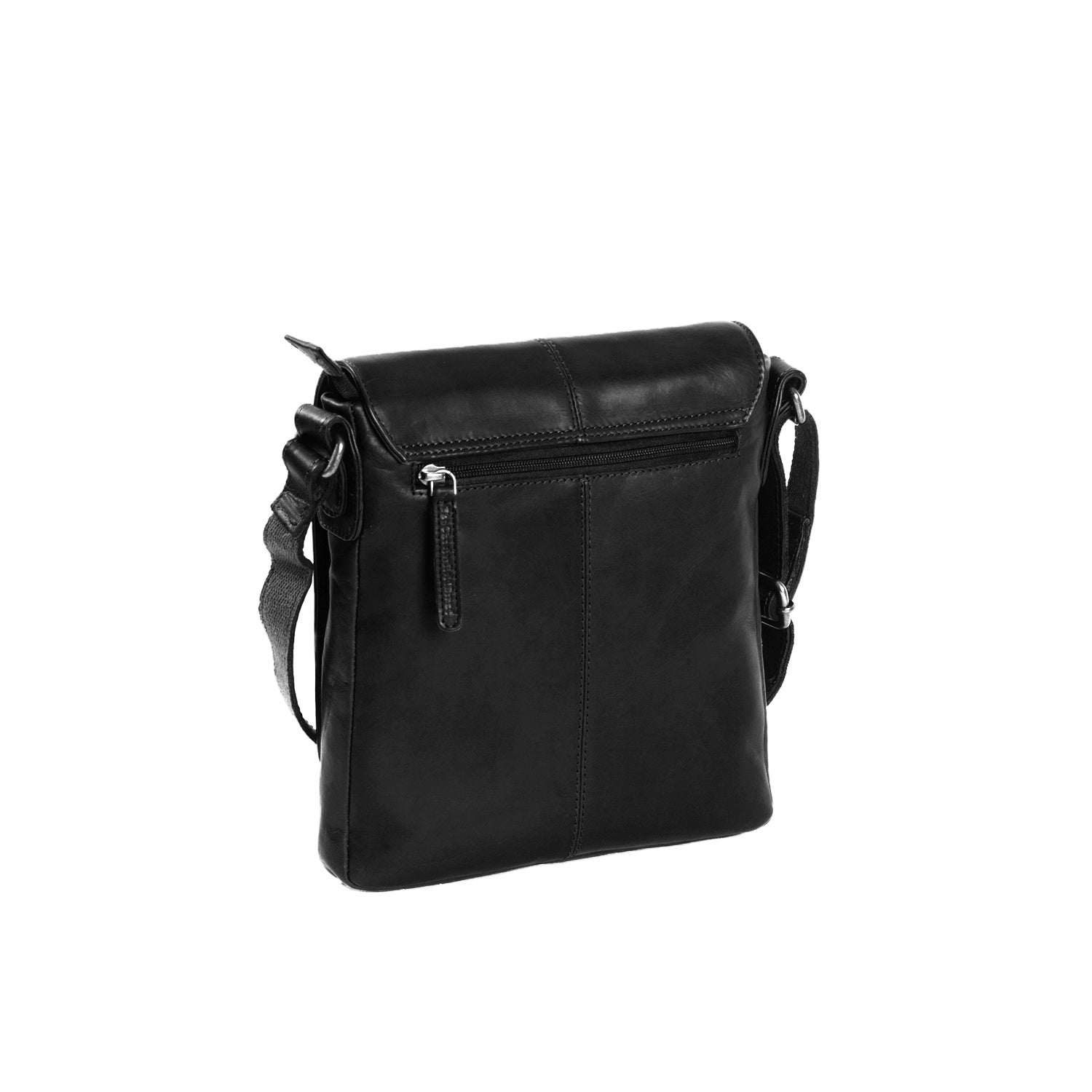 Black Leather Crossbody Bag Bodin, detail view 5