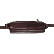 Brown Leather Crossbody Bag Bodin, detail view 4