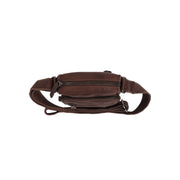 Brown Leather Crossbody Bag Bremen, detail view 3
