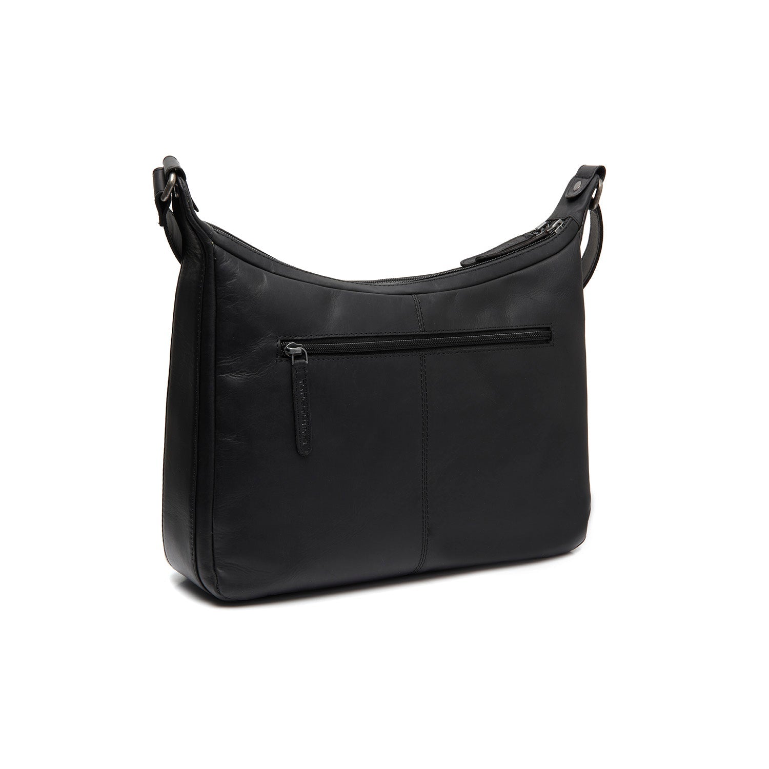 Black Leather Crossbody Bag Bryson, detail view 4