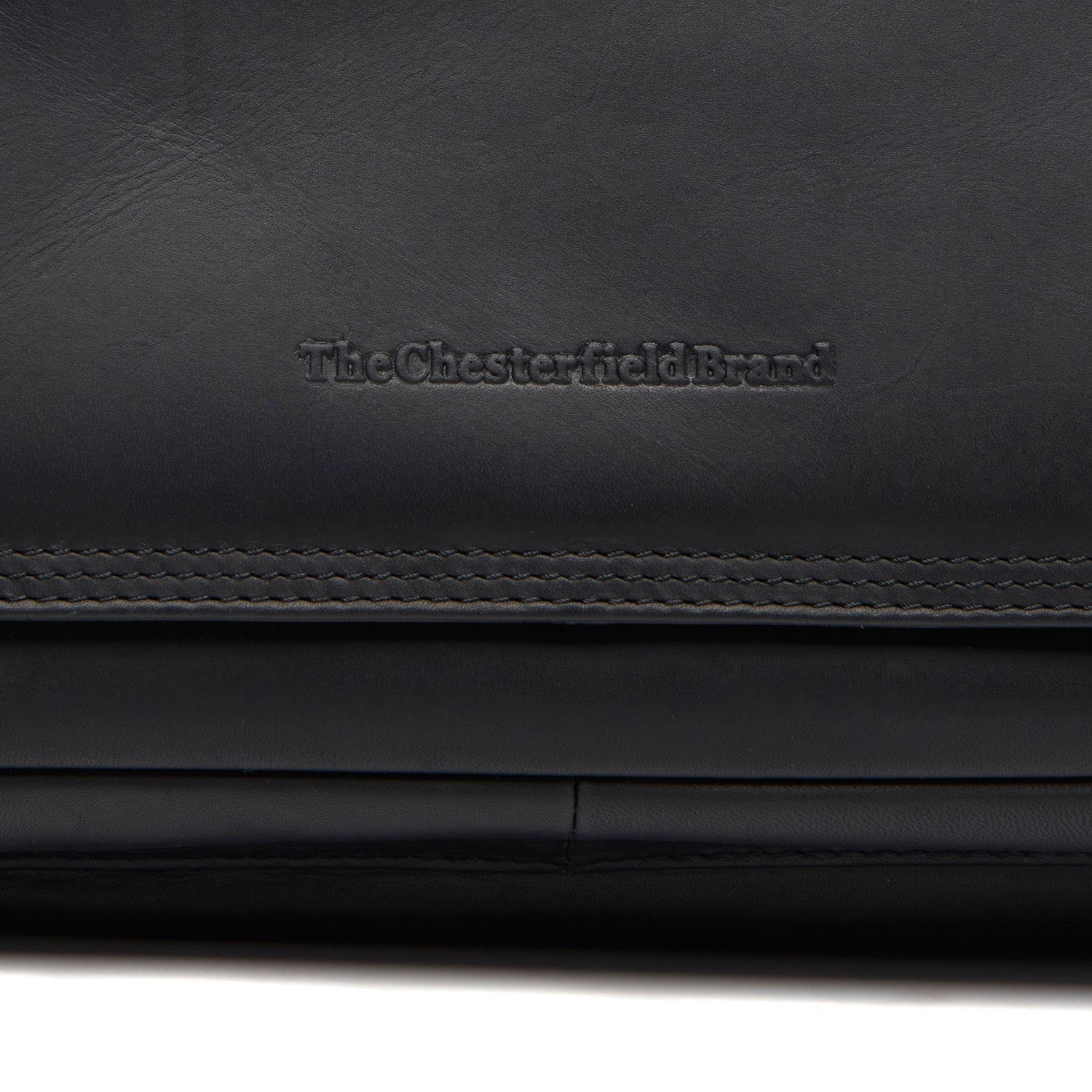 Black Leather Crossbody Bag Bryson, product view 2