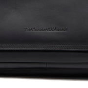 Black Leather Crossbody Bag Bryson, product view 2