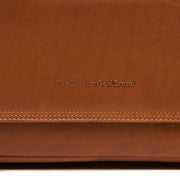 Cognac Leather Crossbody Bag Bryson, product view 2