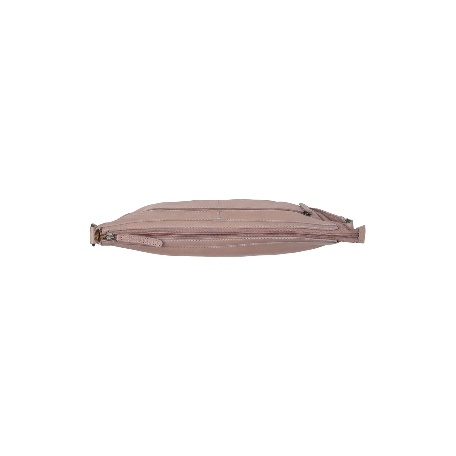 Lavender Lilac Leather Crossbody Bag Clarita, product view 3