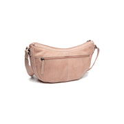 Vintage Rose Leather Crossbody Bag Clarita, detail view 4