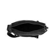 Black Leather Crossbody Bag Dessau, product view 2