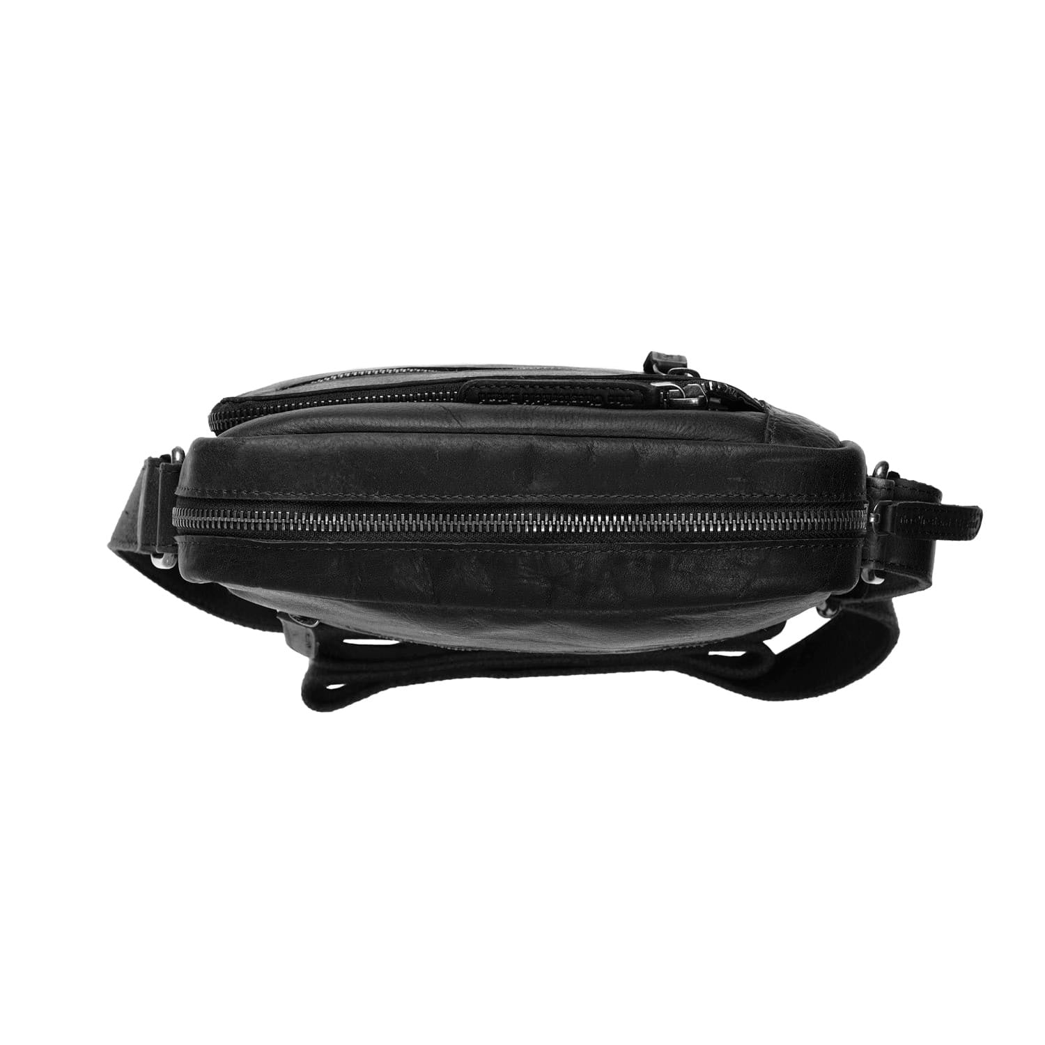 Black Leather Crossbody Bag Dessau, product view 3