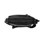 Black Leather Crossbody Bag Dessau, product view 3