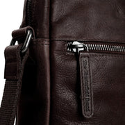 Brown Leather Crossbody Bag Dessau, product view 3