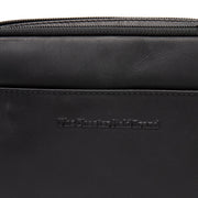 Black Leather Crossbody Bag Ellon, product view 2