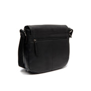 Black Leather Crossbody Bag Everglades, detail view 4