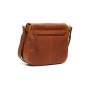 Cognac Leather Crossbody Bag Everglades, detail view 6