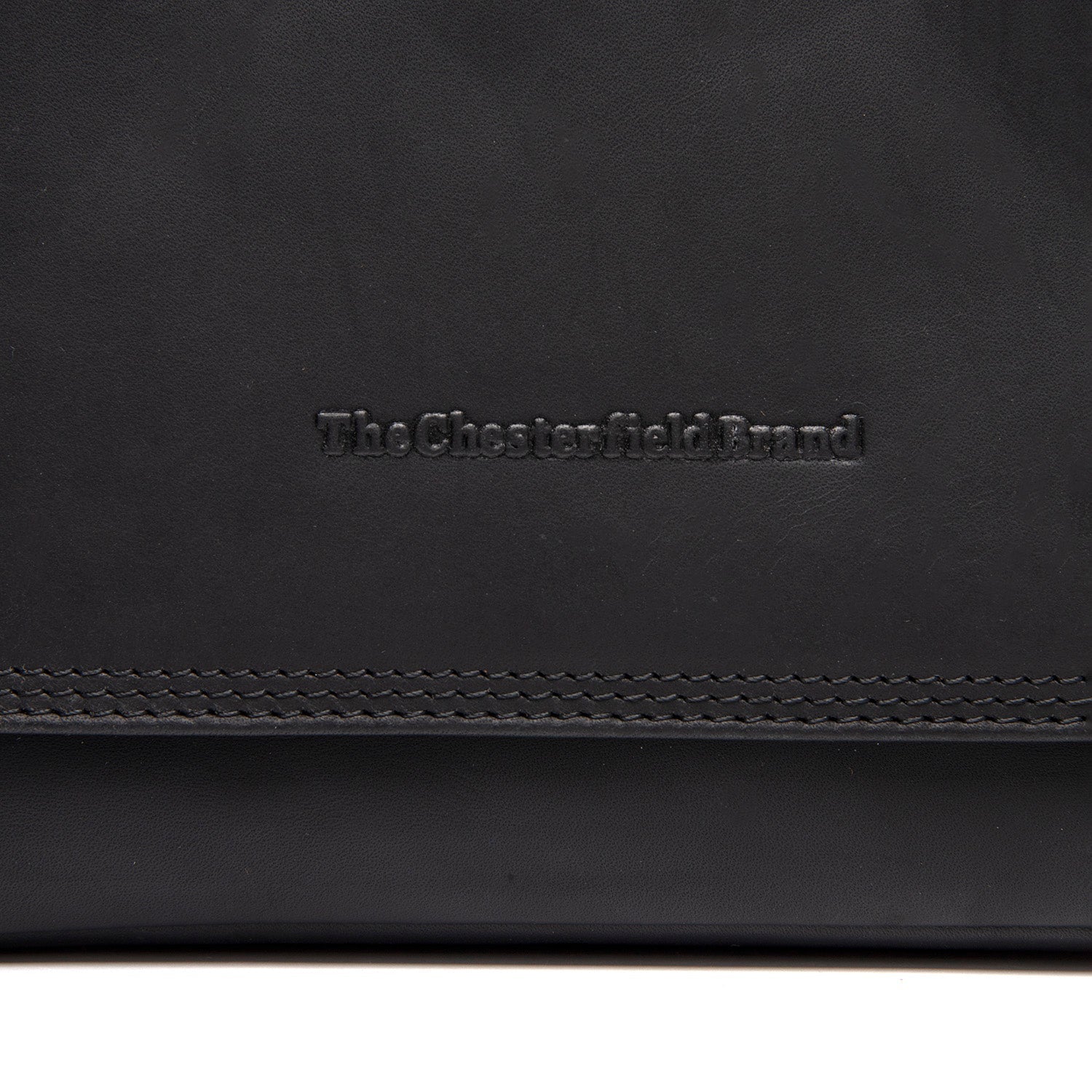 Black Leather Crossbody Bag Forano, product view 2