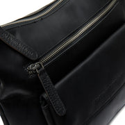 Black Leather Crossbody Bag Hailey, product view 2