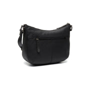 Black Leather Crossbody Bag Henderson, detail view 4