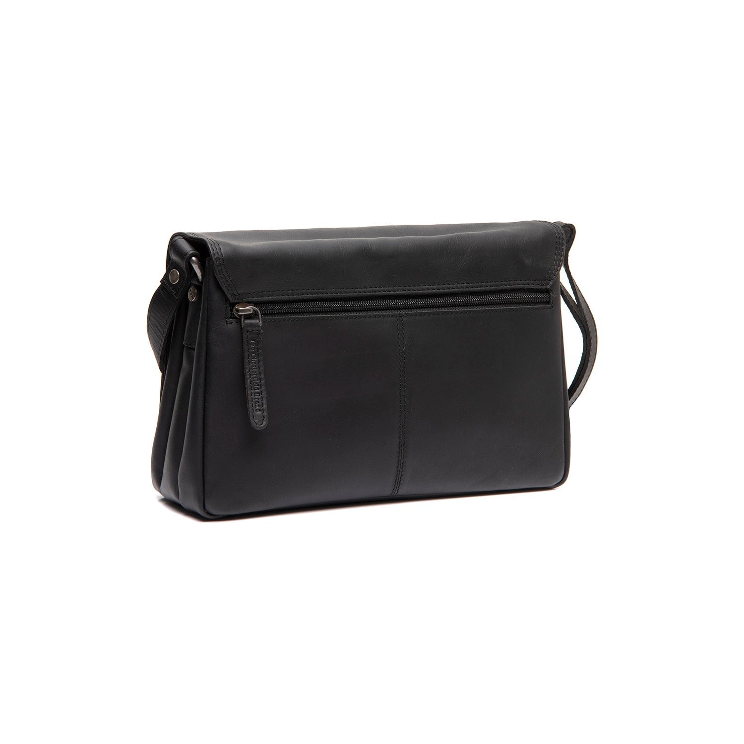 Black Leather Crossbody Bag Laverton, detail view 4