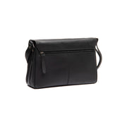 Black Leather Crossbody Bag Laverton, detail view 4