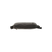 Black Leather Crossbody Bag Loraine, product view 3