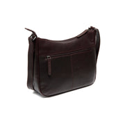 Brown Leather Crossbody Bag Loraine, detail view 4