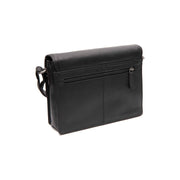 Black Leather Crossbody Bag Lunor, detail view 4