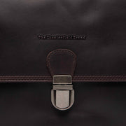 Brown Leather Crossbody Bag Lunor, product view 2