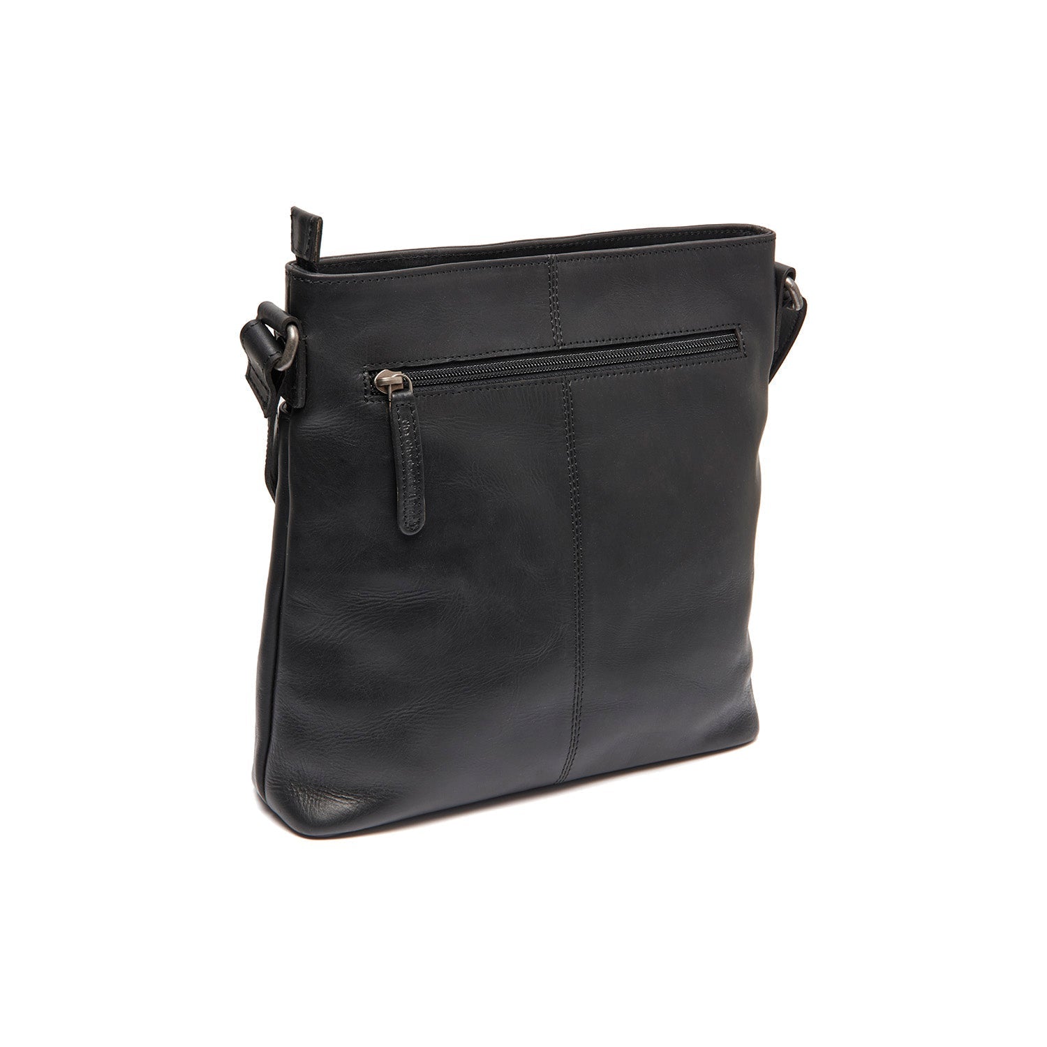 Black Leather Crossbody Bag Lunton, detail view 4