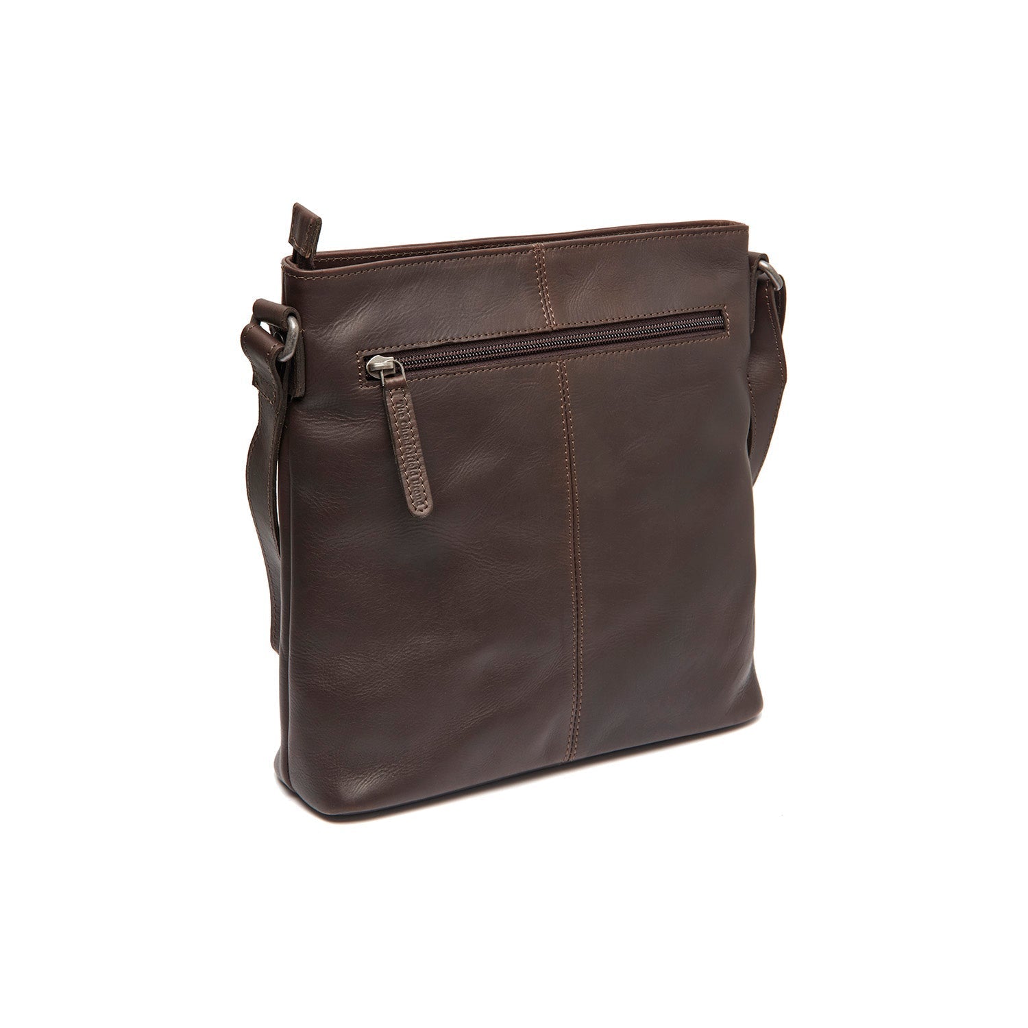 Brown Leather Crossbody Bag Lunton, detail view 4