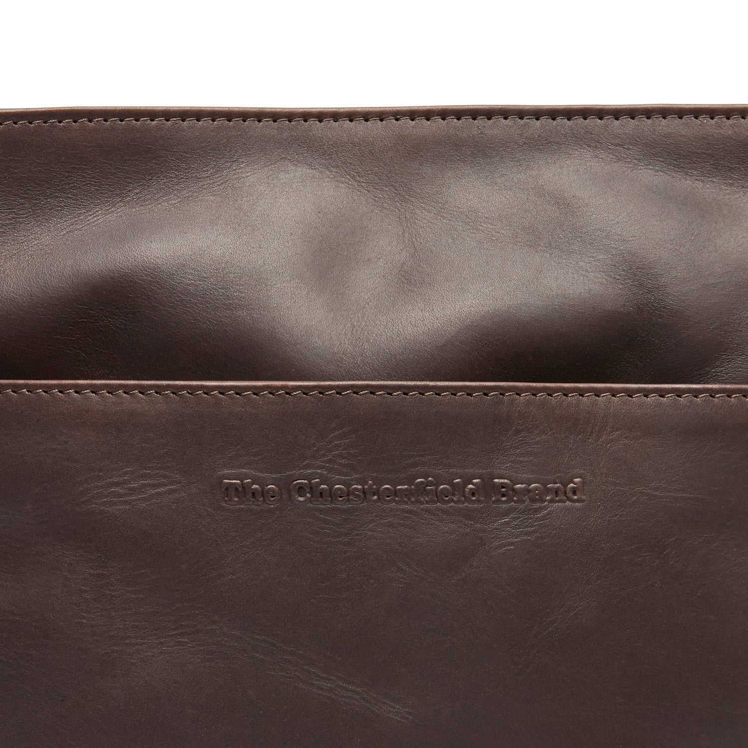 Brown Leather Crossbody Bag Lunton, product view 2