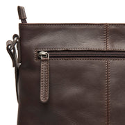 Brown Leather Crossbody Bag Lunton, product view 3
