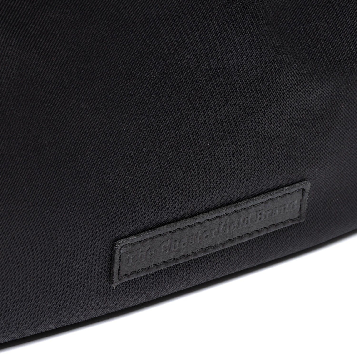 Black Leather Crossbody Bag Malmo, detail view 3