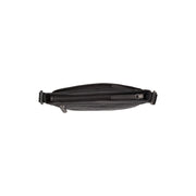 Black Leather Crossbody Bag Malmo, product view 3