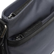 Light Grey Leather Crossbody Bag Malmo, product view 2
