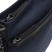 Navy Leather Crossbody Bag Malmo, product view 2