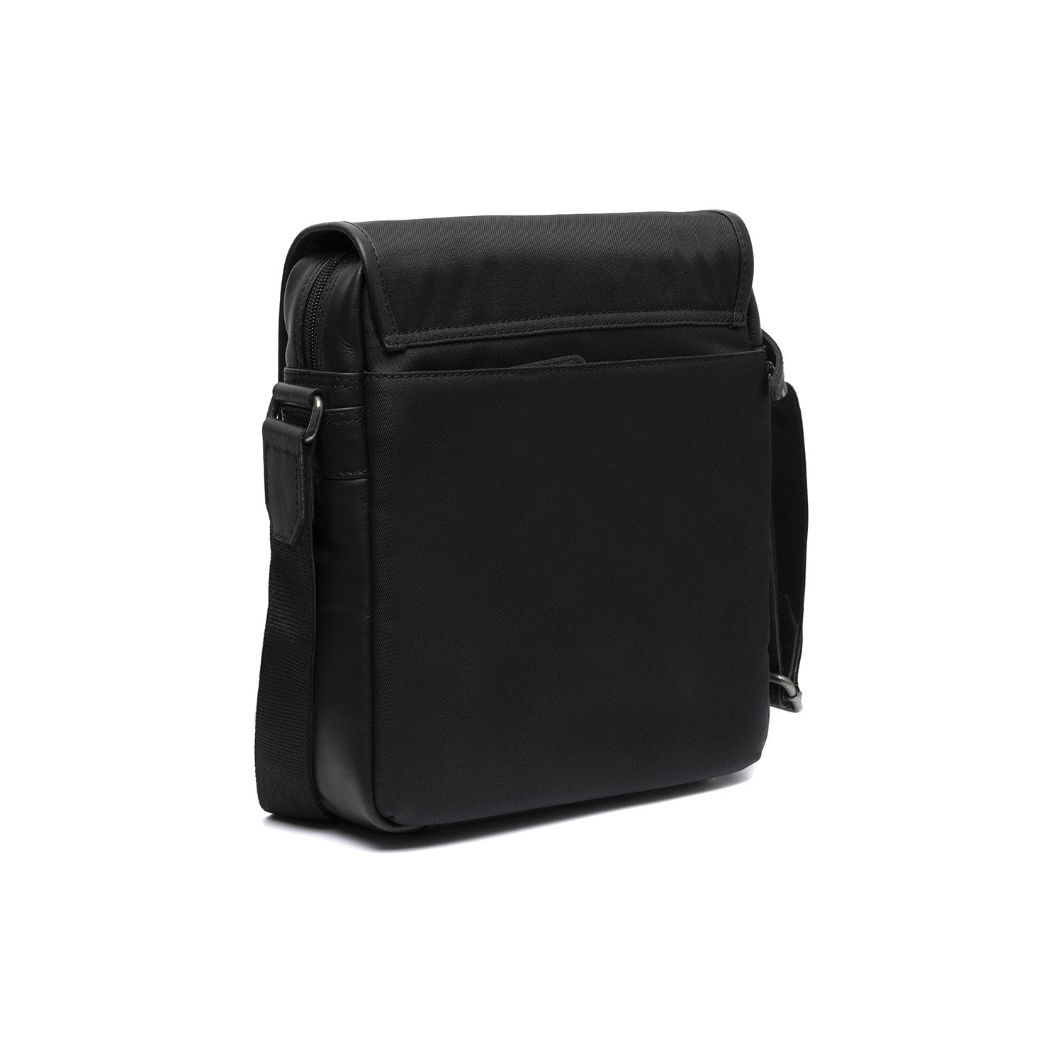 Black Leather Crossbody Bag Mikeli, product view 2