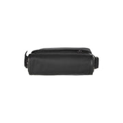 Black Leather Crossbody Bag Mikeli, product view 3