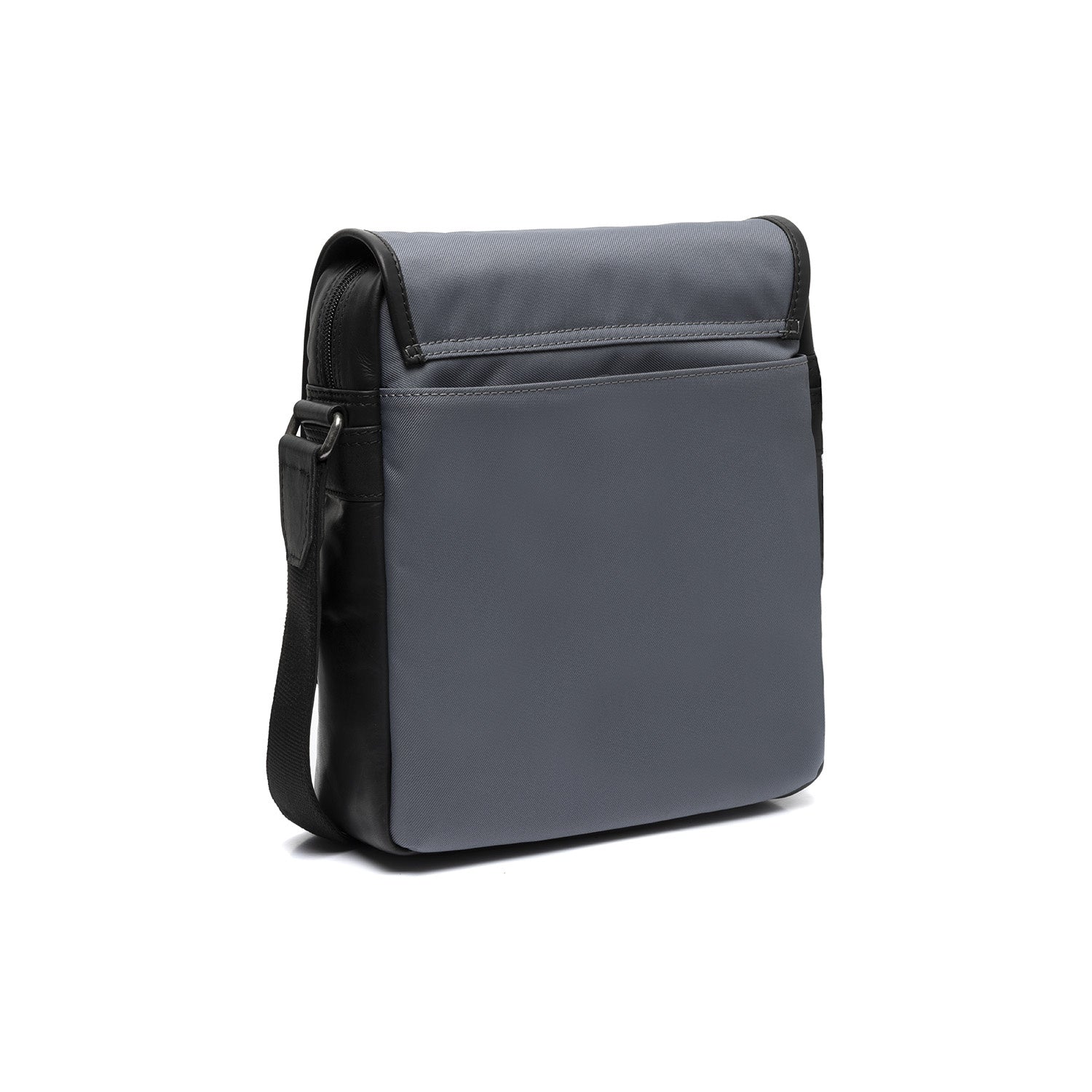 Light Grey Leather Crossbody Bag Mikeli, product view 2